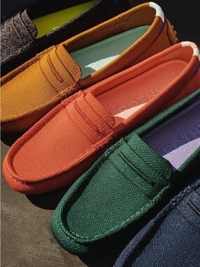 Rothy's the Driver Loafers in Juniper (Green)